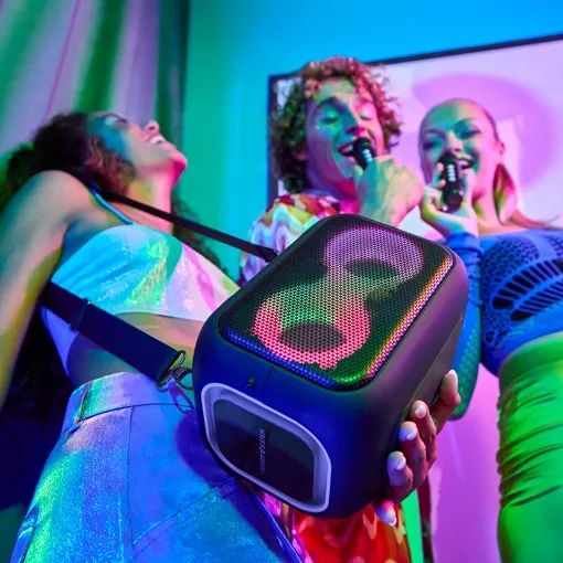 Coluna Bluetooth karaoke 'Sistem Star