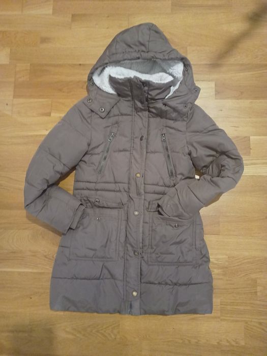 Zimowa kurtka dziewczęca rozm 134-140