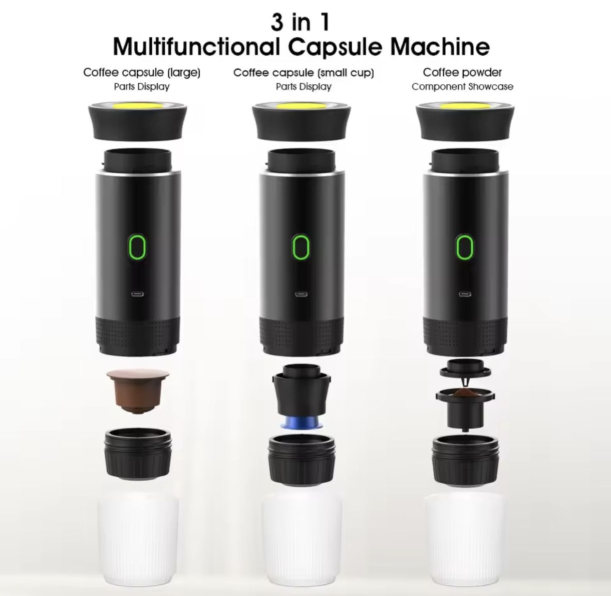 Máquina de café expresso portátil