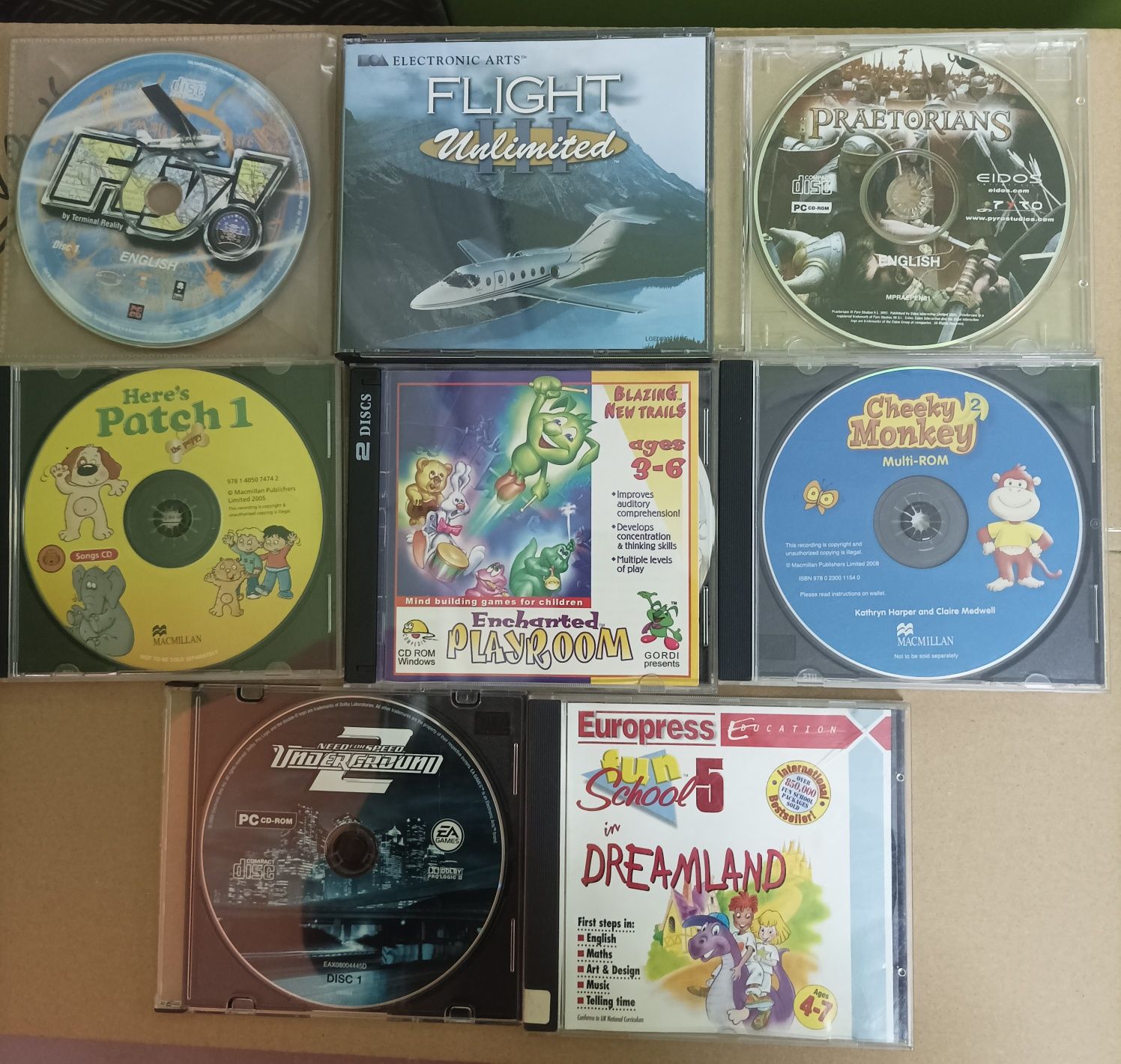 Jogos para PC em CD'S