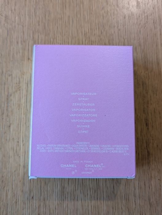 Chanel Chance zielone nowe