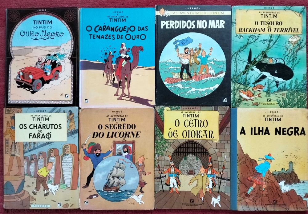 Tintim capa dura e mole / edições especiais