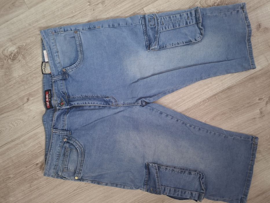 Spodenki męskie jeans  plus size