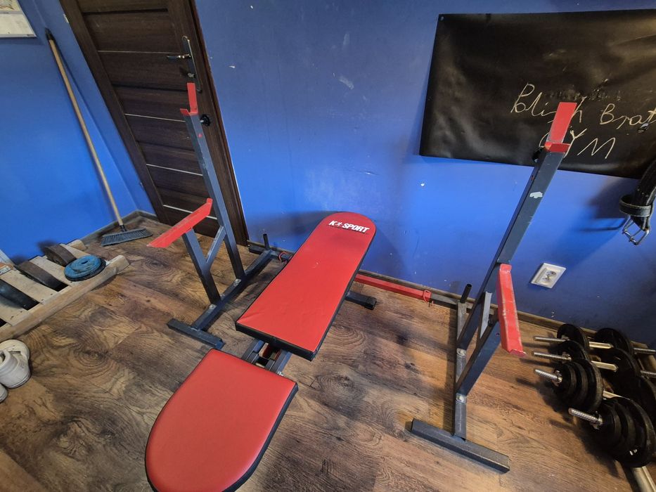 Zestaw na domową siłownię