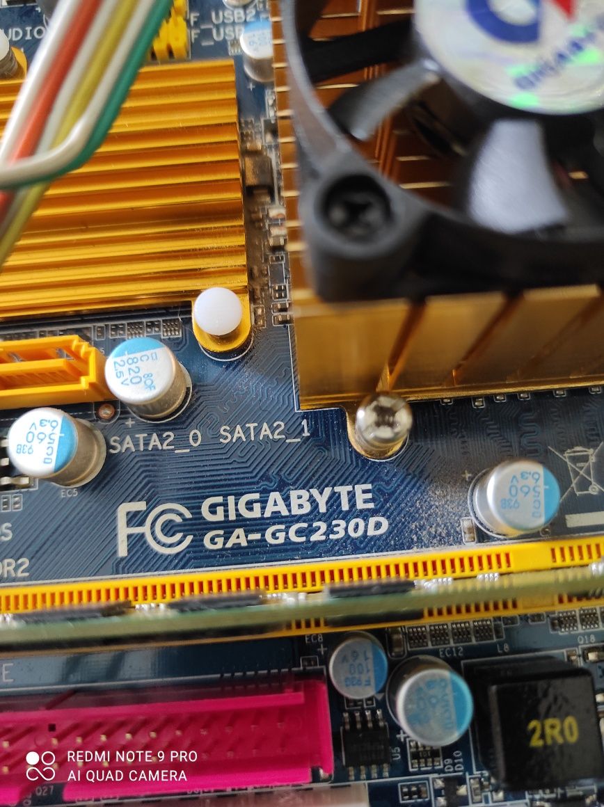 Материнская плата mini-ITX Gigabyte GA-GC230D +2Gb ОЗУ