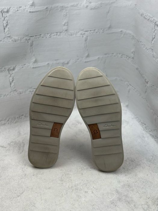 Чоловічі шкіряні кросівки туфлі Clarks 43p