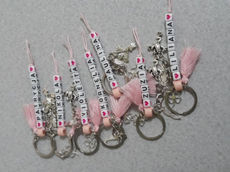 Breloczek z imieniem, okazje,prezent..