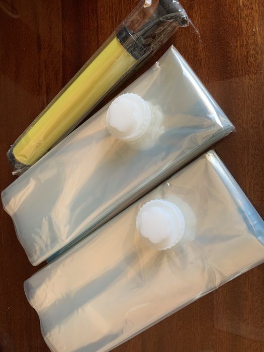 Вакумні пакети. Набір вакуумних пакетів із клапаном 60*80 см 2 шт.