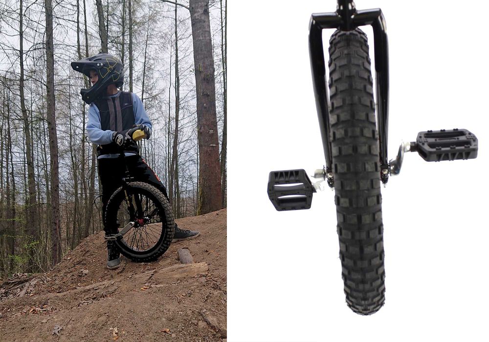 Monocykl QU-AX Muni Starter 20" Trial Cross opona 20x2,5"