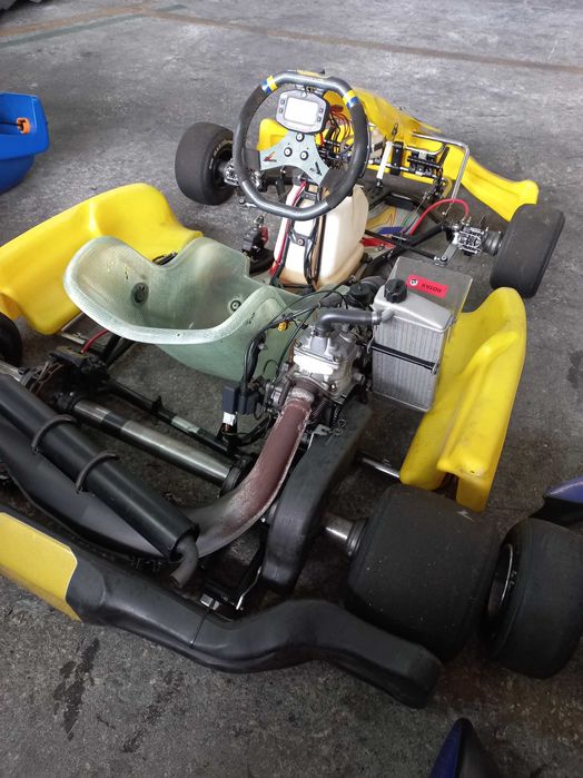 Kart LH (Lewis Hamilton) com motor Rotax Junior 125cc