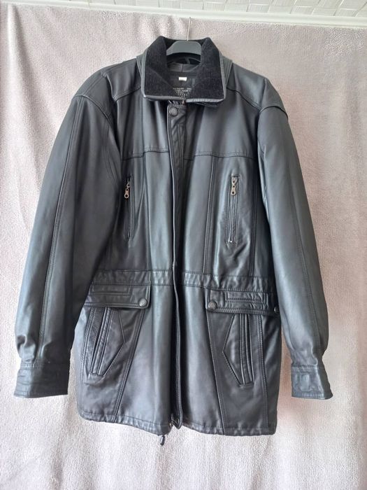 Męska skórzana kurtka