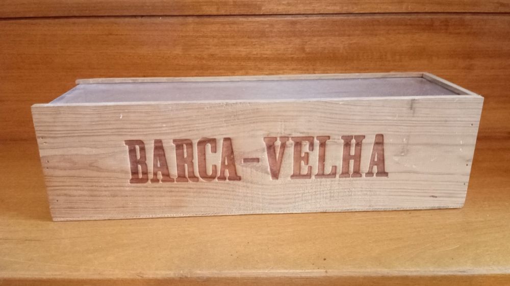 Caixa de madeira vinho Barca Velha