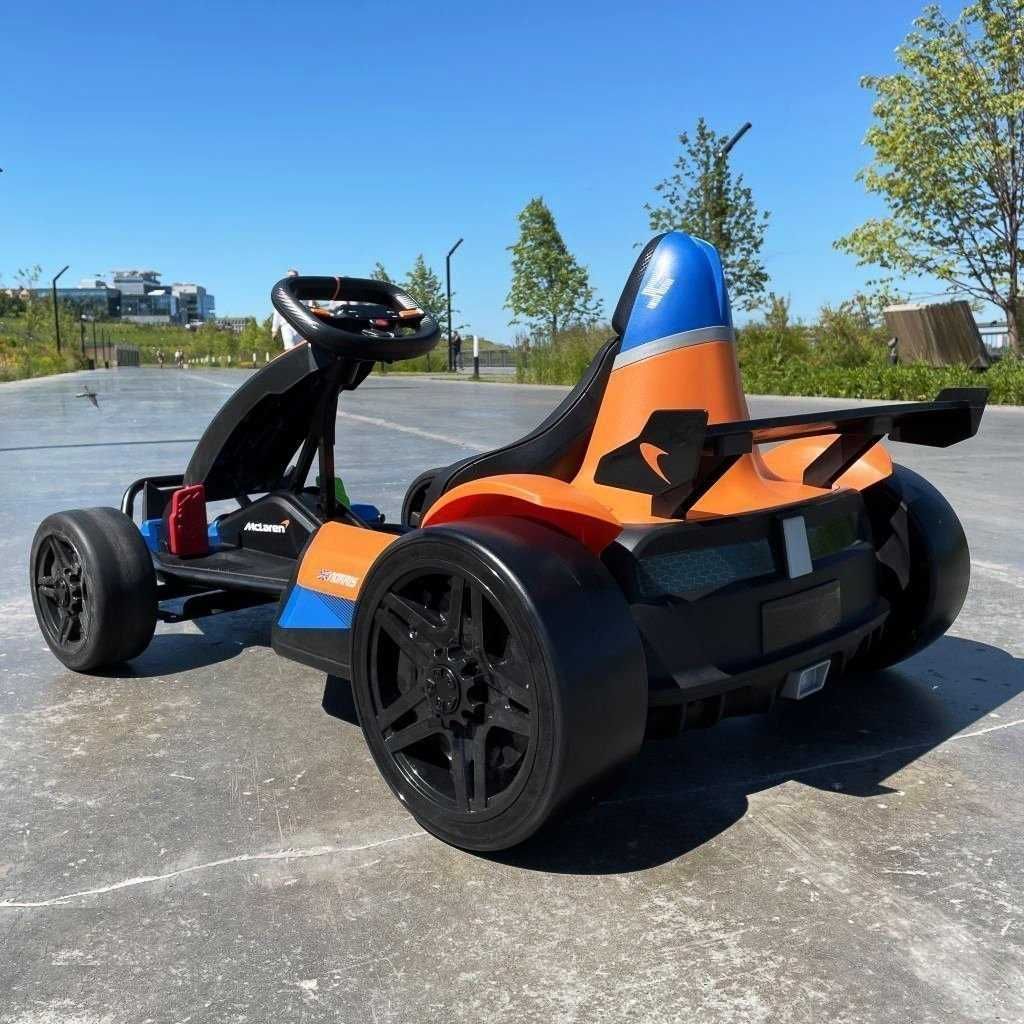 Bolid GOKART MCLAREN DRIFT 24V 400W Elektryczny Auto Akumulator DZIECI