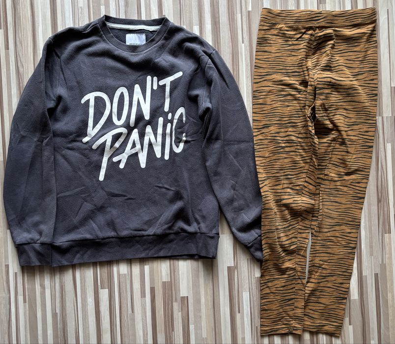 Paka ciuszki r 152 (15szt) spodnie, legginsy, dres, bluza, sukienka