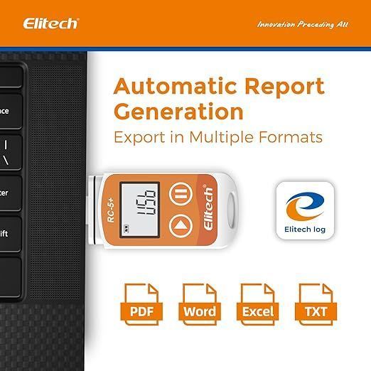 elitech rc-5+ przenośny rejestrator temperatury usb vv