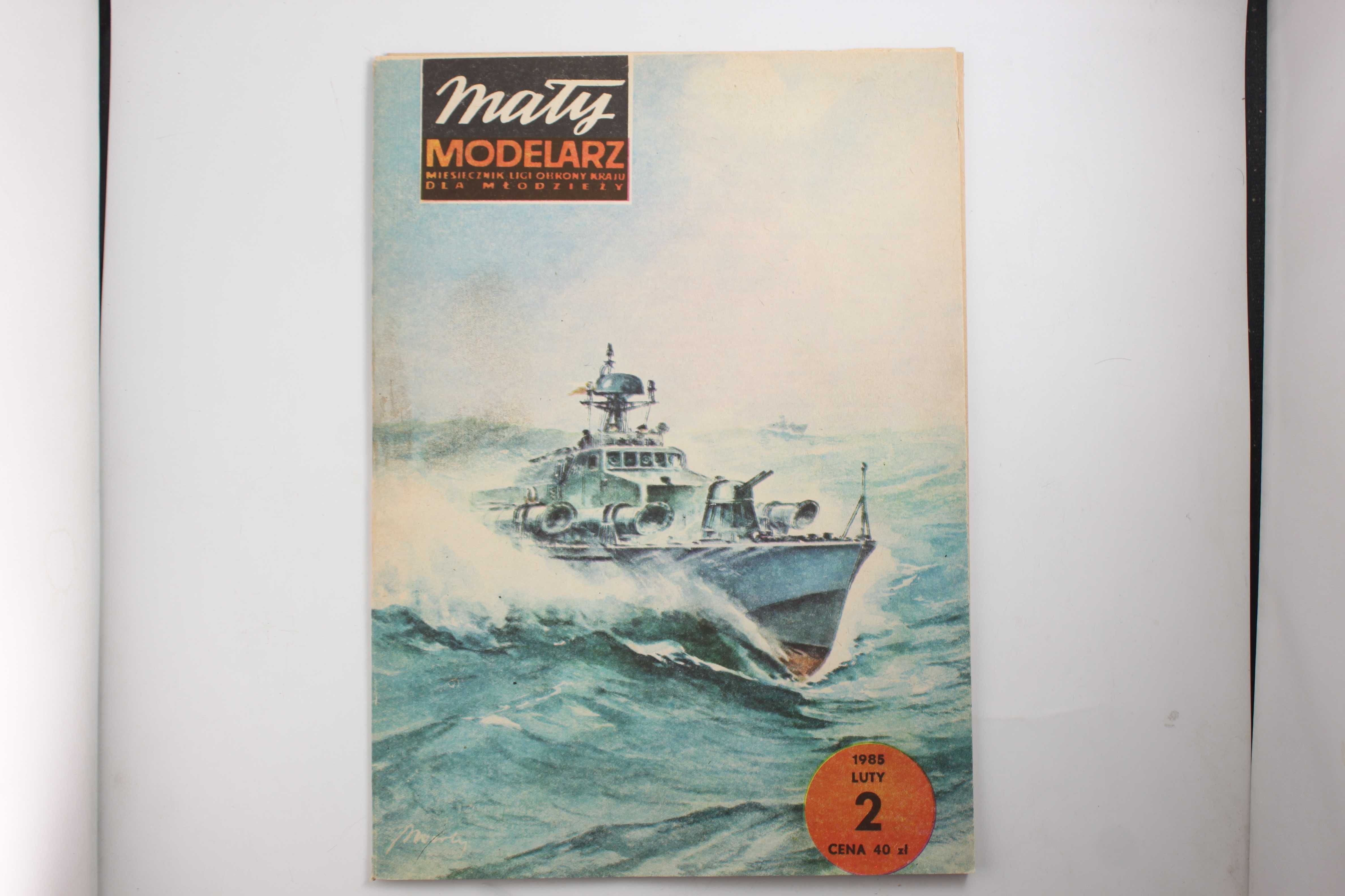 Mały Modelarz 2 luty 1985: kuter torpedowy NRD typu "Szerszeń" [2]