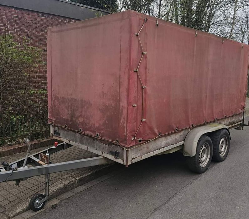 Przyczepka dwuosiowa!! Plandeka! Dokumenty!