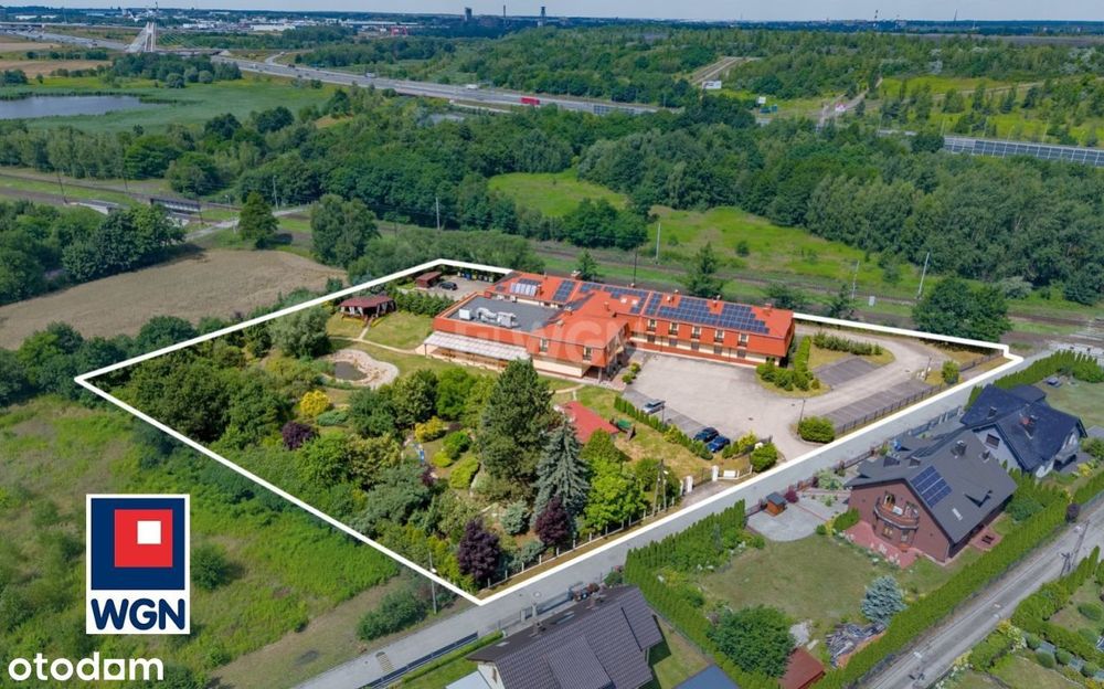 Kompleks hotelowo-rekreacyjny z dużym potencjałem inwestycyjnym.
