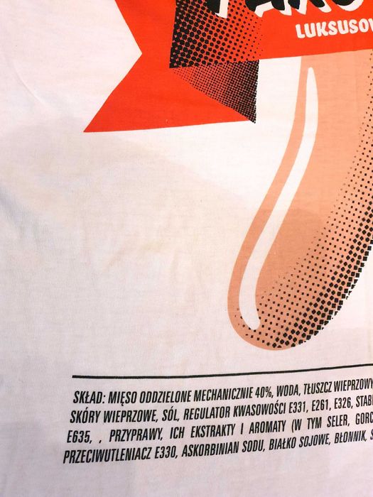 Pan Tu Nie Stał PTNS Parówki Luksusowe M koszulka PRL Bareja retro