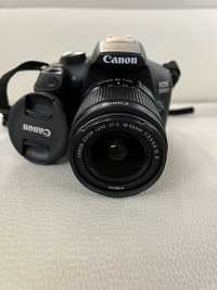 Máquina fotográfica Canon EOS 1300D + objetiva Canon EFS 18-55mm