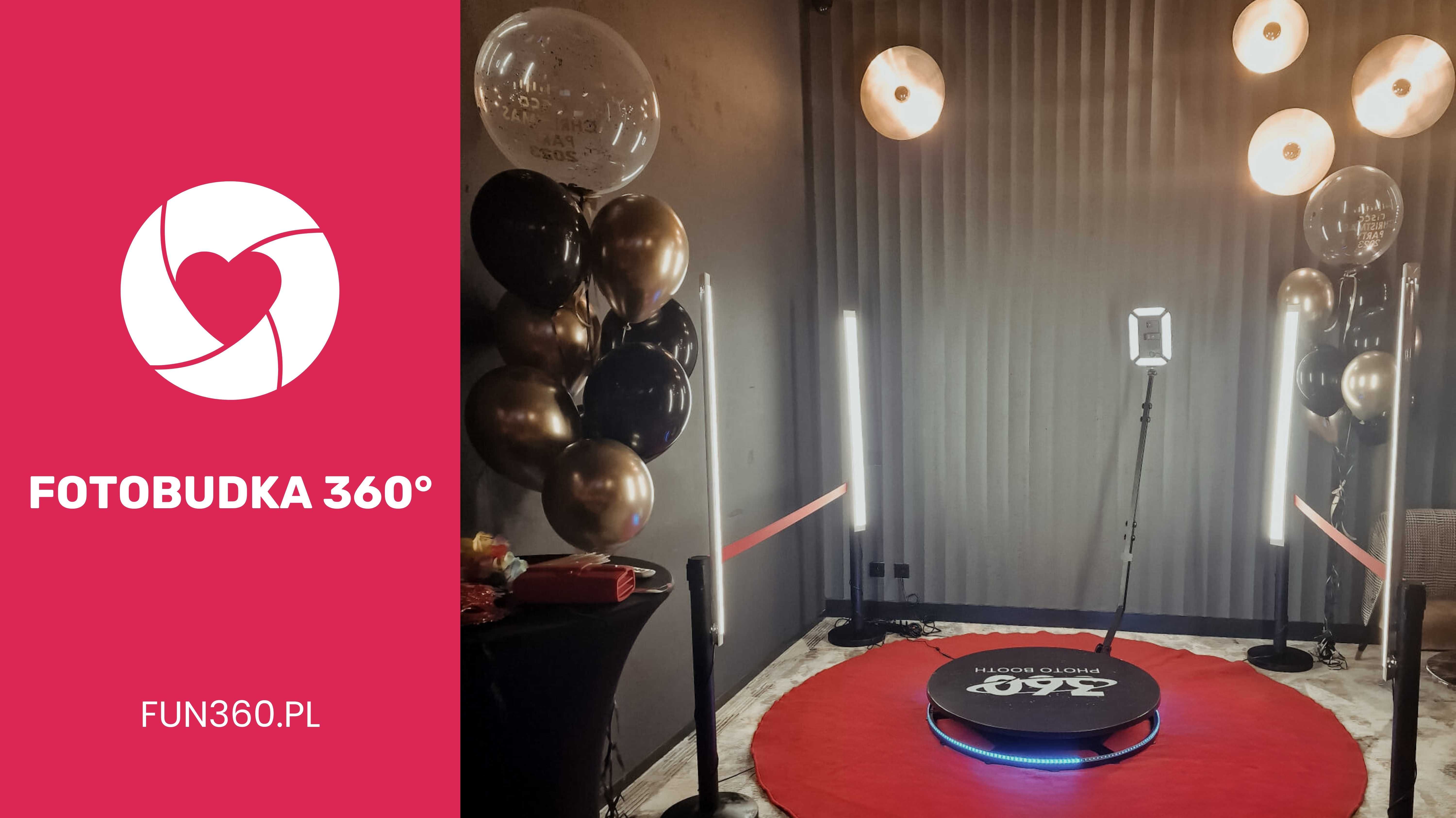 Fotobudka 360, selfie 360 - wesela, imprezy, eventy - Fun360.pl