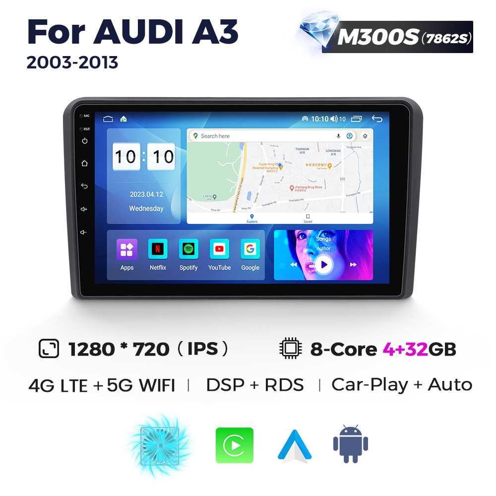 Audi A3 штатная магнитола Android GPS навігація Ауди