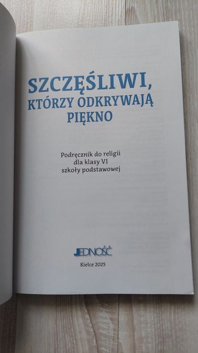 Podręcznik do religii klasa 6