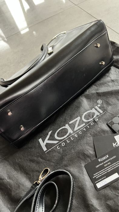 Torebka kazar stan idealny . Skóra naturalna