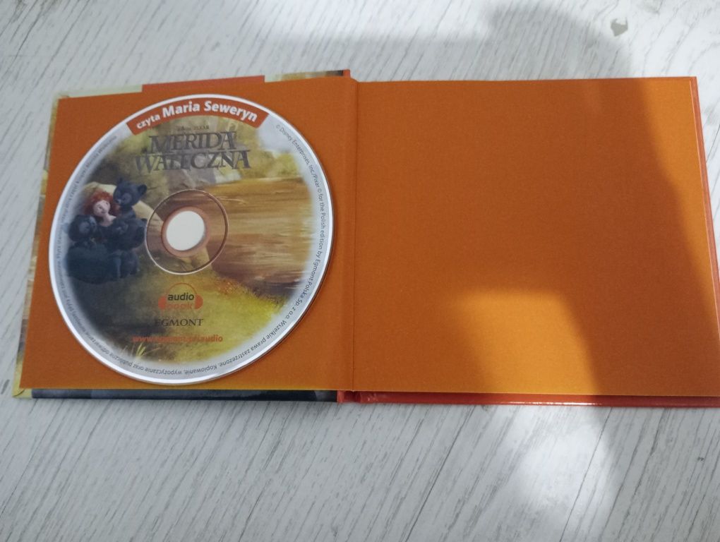 Merida waleczna CD + książka audiobook