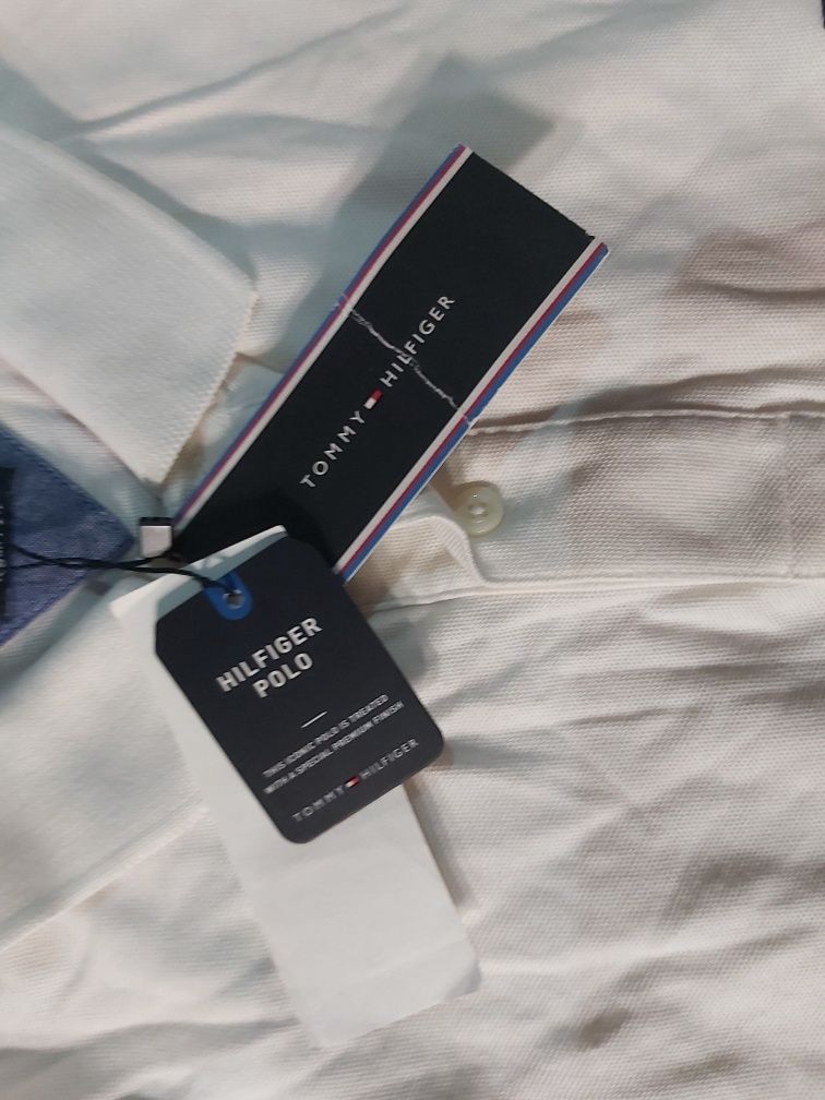 Tommy Hilfiger XXL Polo długi rękaw classic