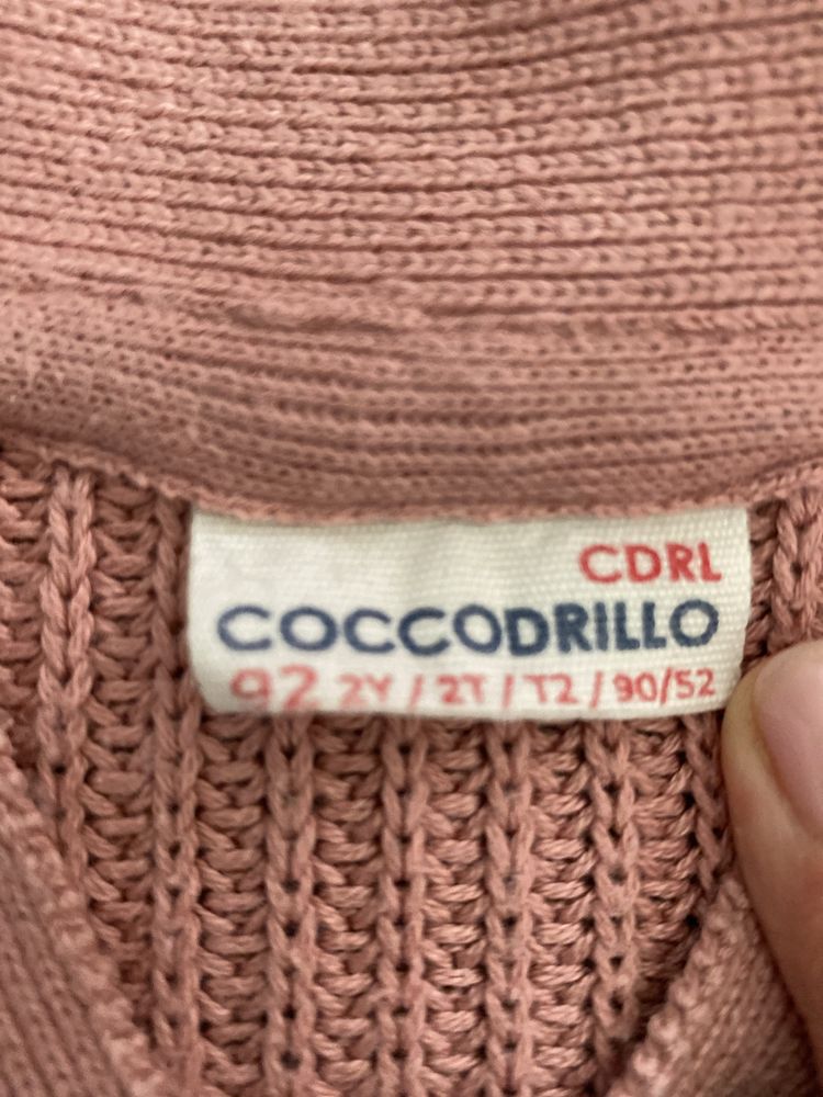 Sweterek Coccodrillo rozmiar 92