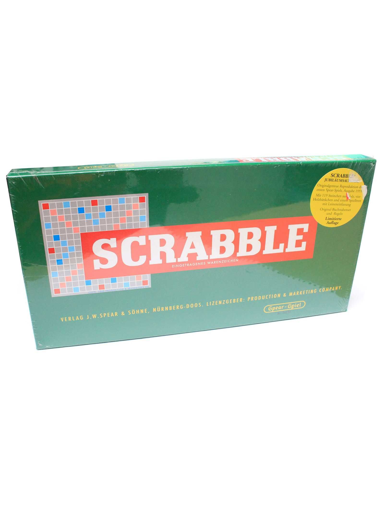 Nowe Scrabble - edycja jubileuszowa z drewna - wydanie niemieckie