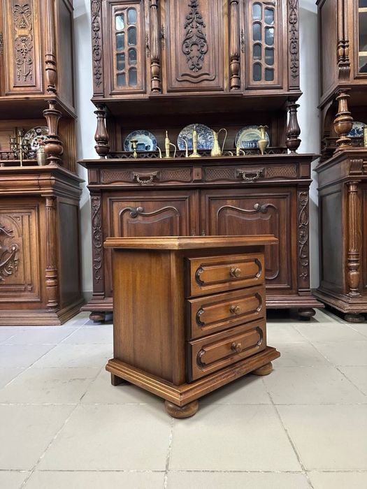 Тумба приліжкова дуб 3643 комод дерево 3644