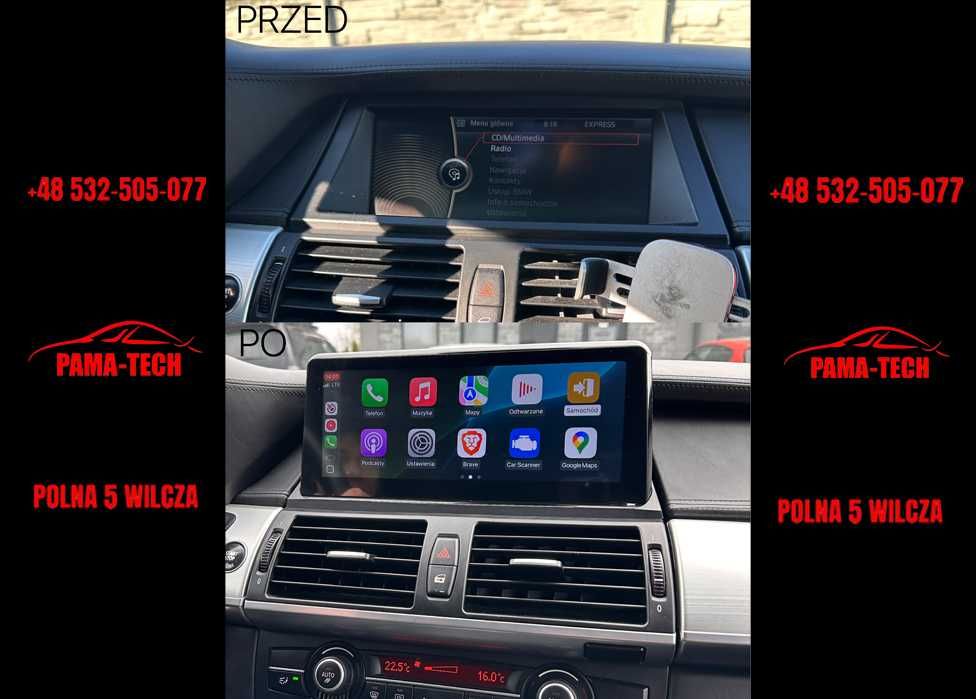 MONTAŻ GRATIS Radio Android do BMW X3 X4 X5 X6 Android Auto+CarPlay