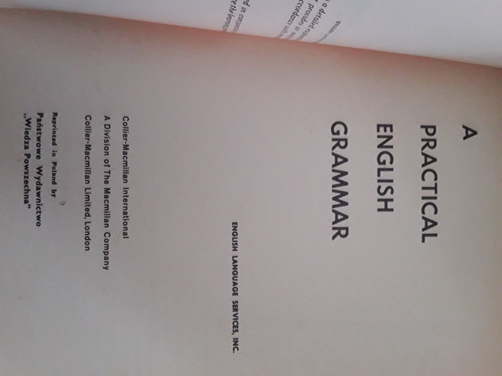 A praktical english Grammar język angielski gramatyka