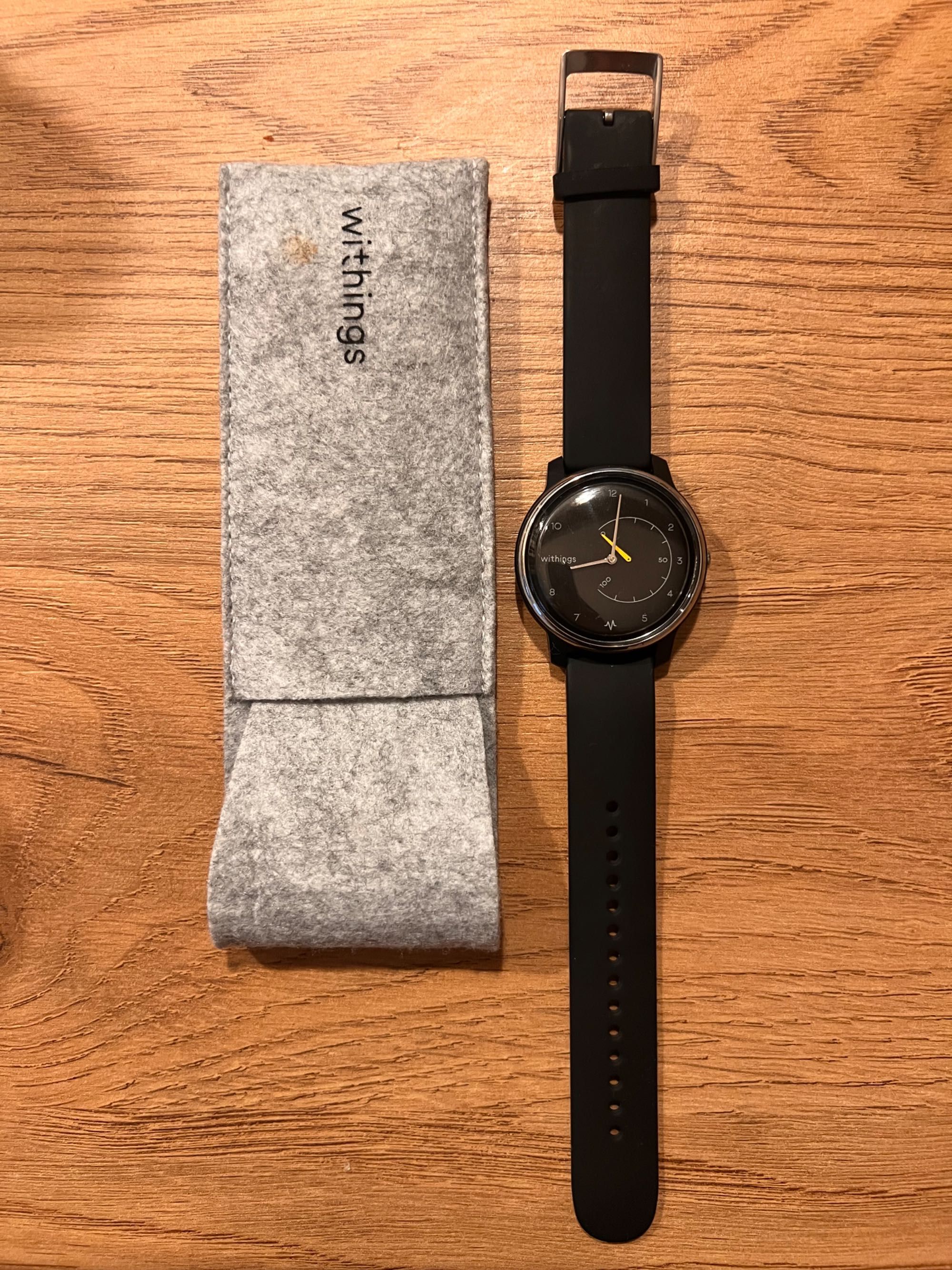 Analogowy zegarek z funkcją EKG Withings Move ECG