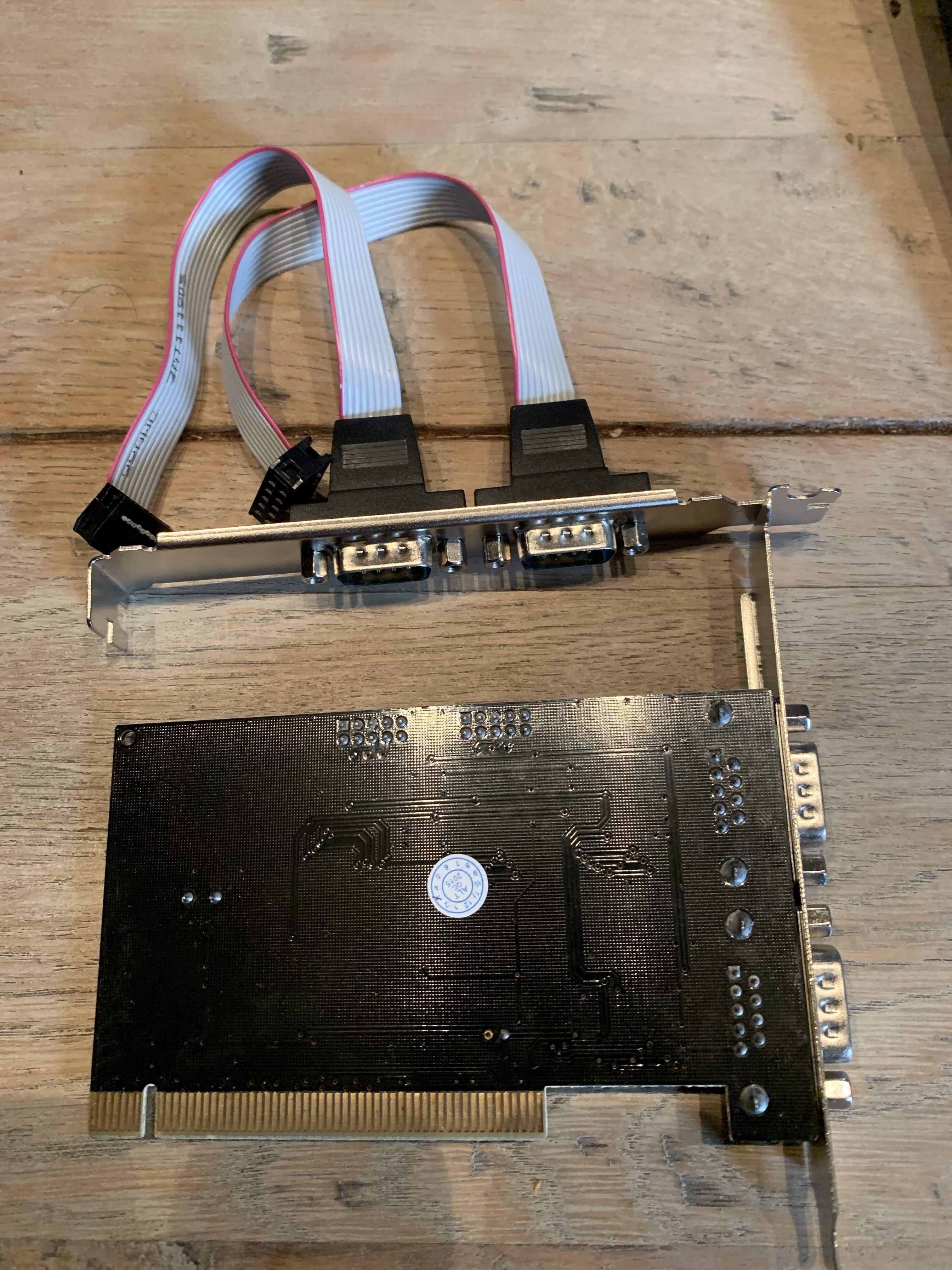 karta PCI z 4 portami  x RS 232