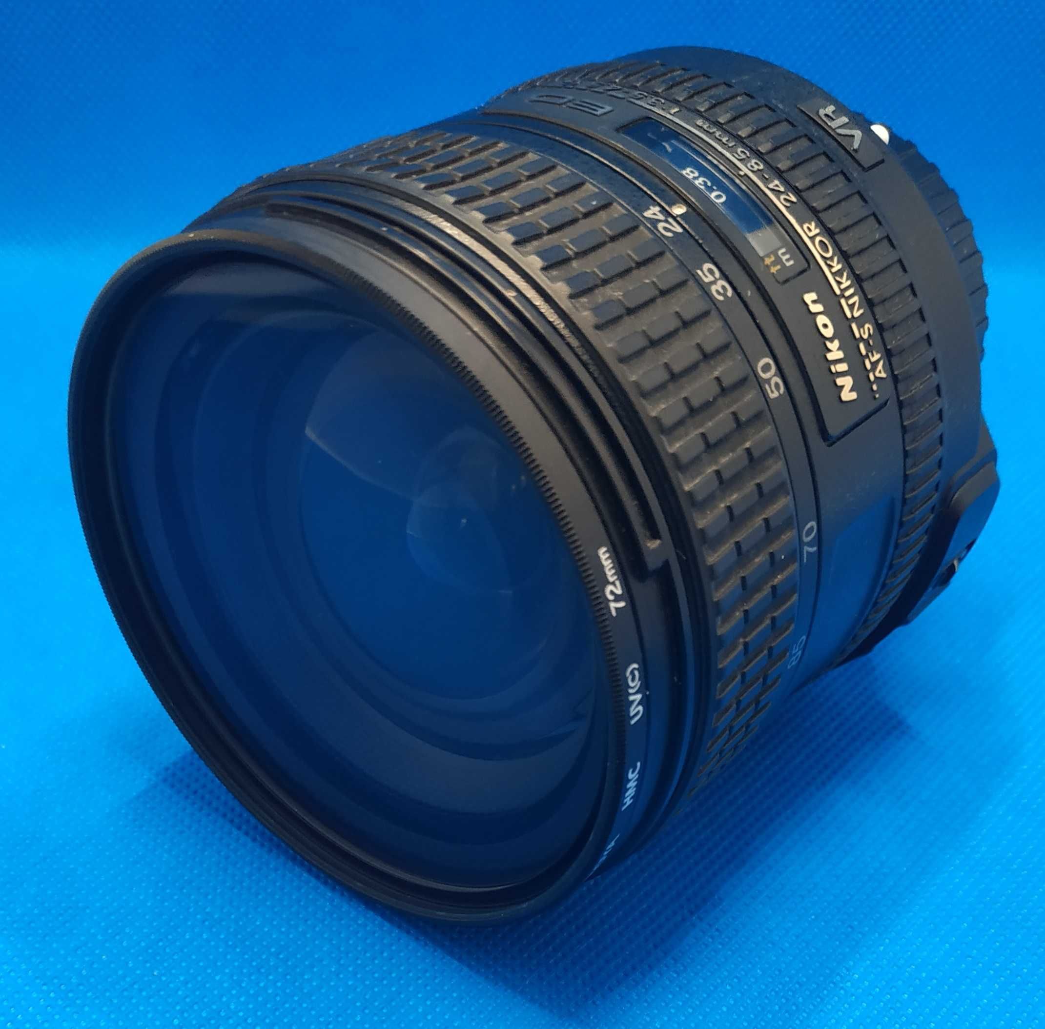 Lente Nikon 36–127,5 mm DX /24-85mm FX - AF- f/3.5-4.5G ED VR