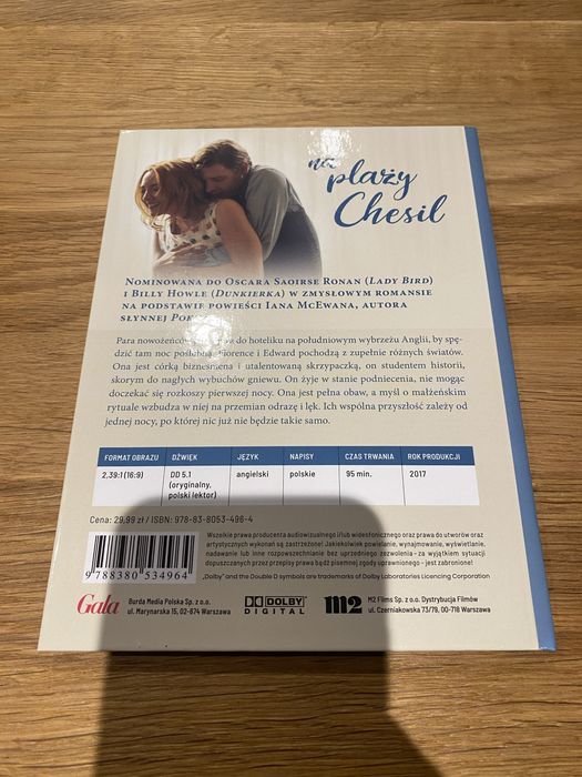 Na Plaży W Chesil DVD PL