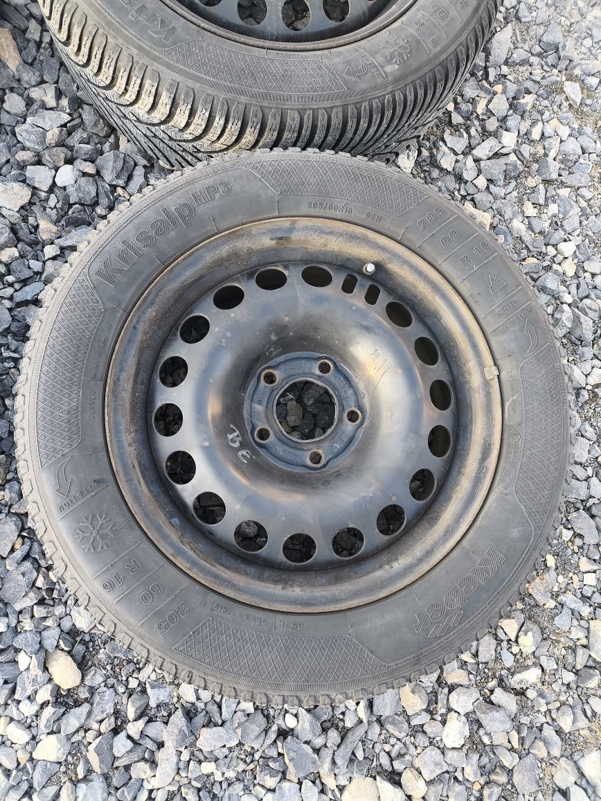 Komplet kół zimowych Opel Astra 5x115