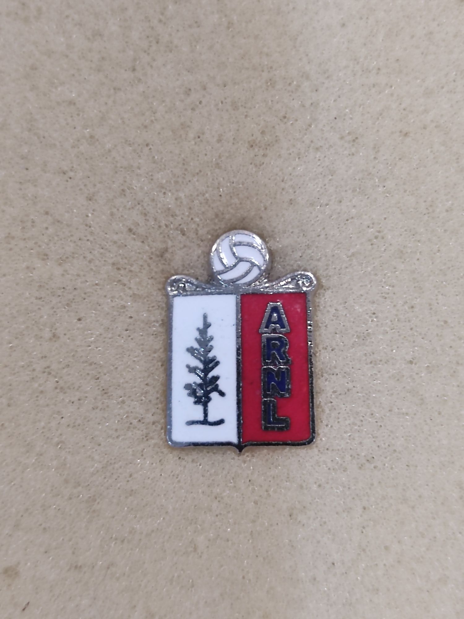 Pin/emblema da Associação Recreativa de Nogueira Lousada