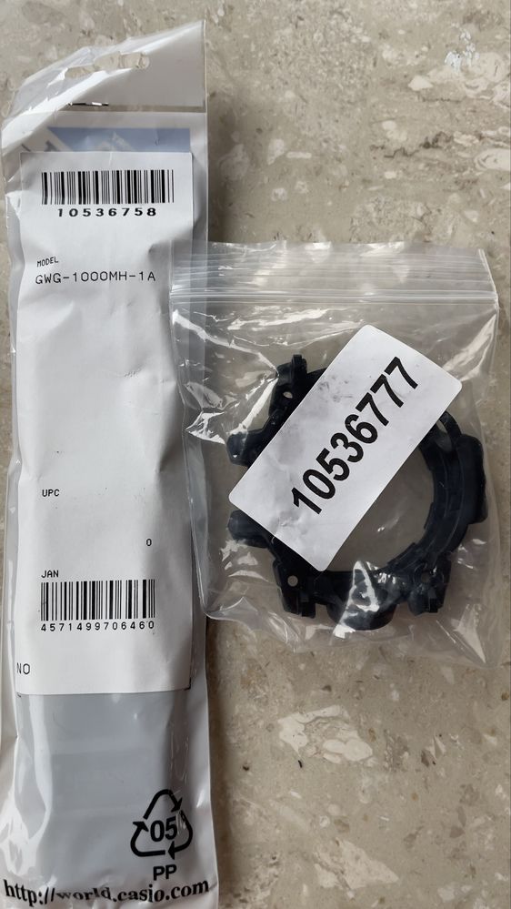 Casio G shock GWG 1000 MH 1a. Pasek plus bezel