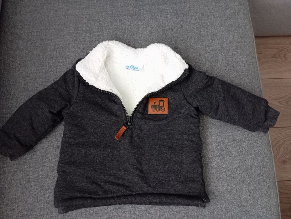 Bluza ocieplana r.74