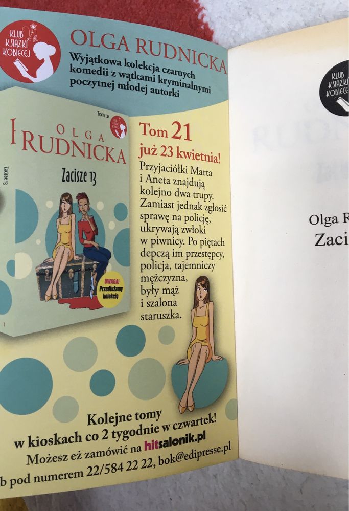 Książka Zacisze 13, Olga Rudnicka