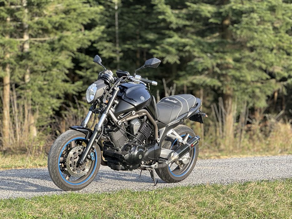 Yamaha Bulldog 1100 Akrapovic naked turystyk Dragstar