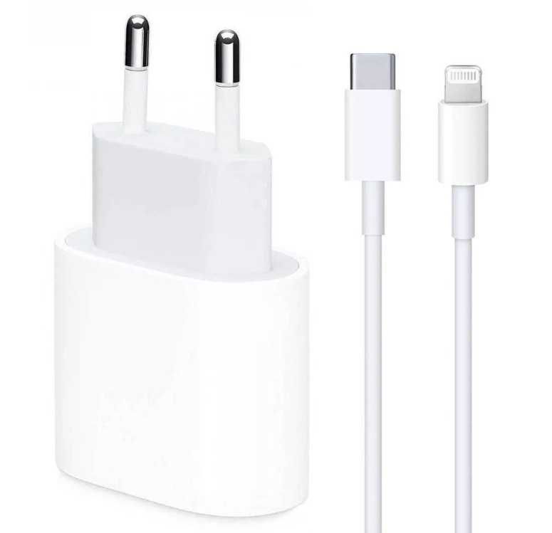 Szybka Ładowarka z kablem (20W USB-C) do iPhone i urządzeń Apple