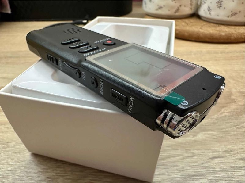 Dyktafon cyfrowy Mikrofon profesjonalny 16GB funkcja nagrywania