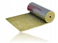 Wełna z folią aluminiową izolacja do rur komin kominków pieców kotłów