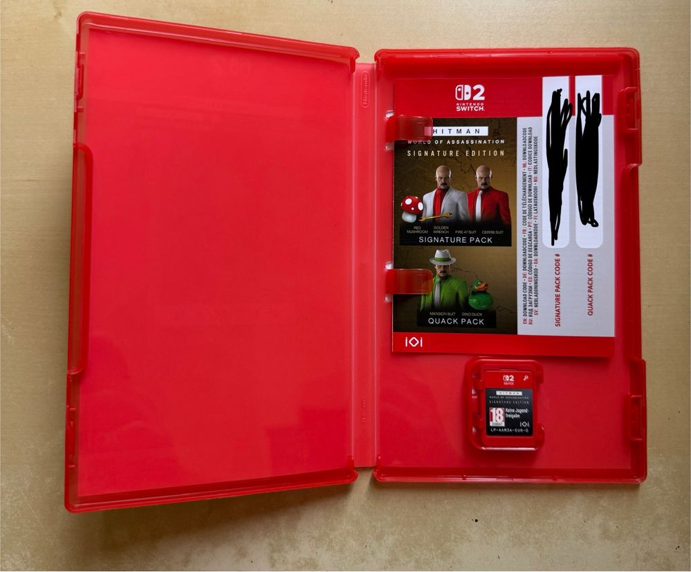 HITMAN World of Assassination Signature Edition Nintendo switch 2