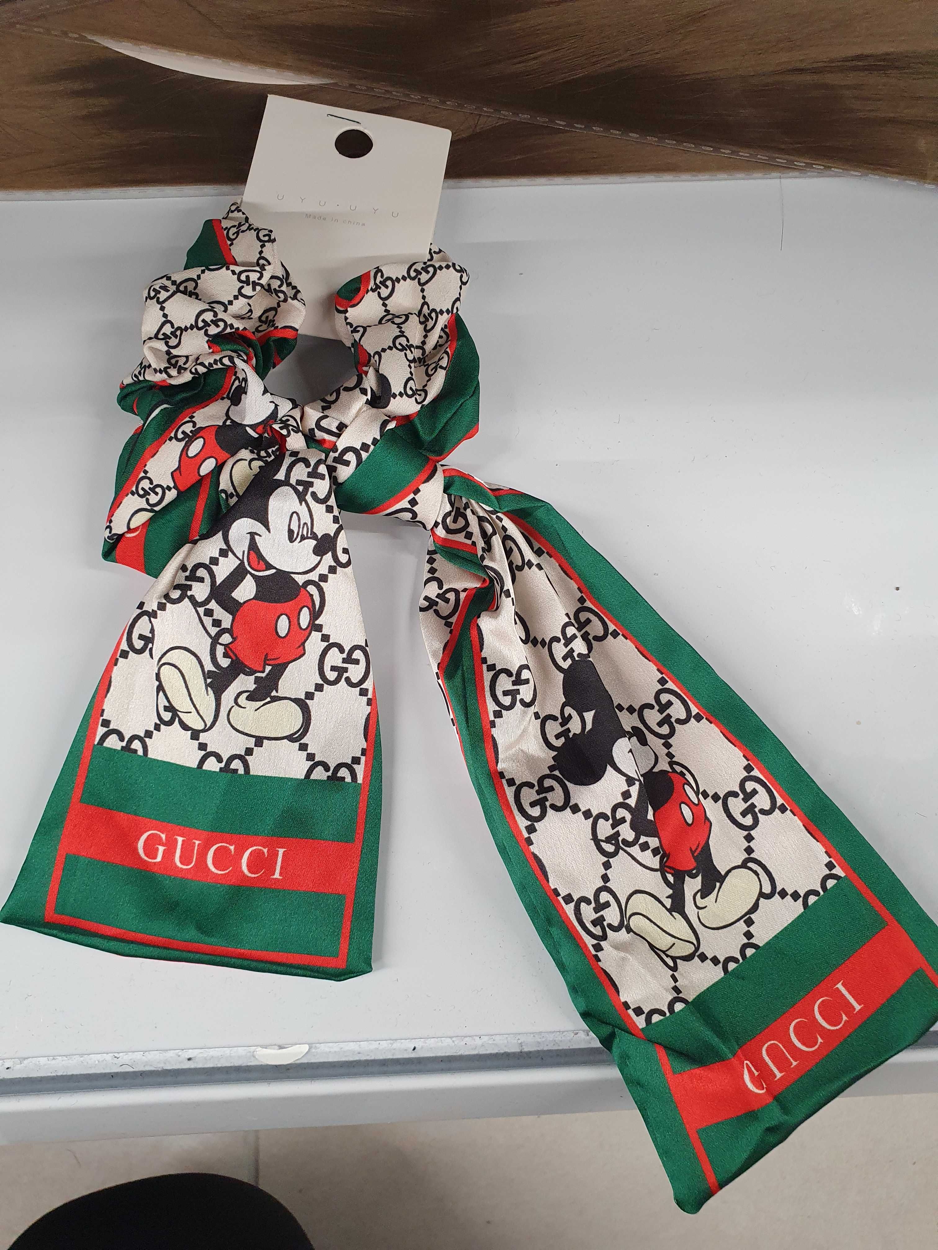 Gumka Gucci Disney scrunchie